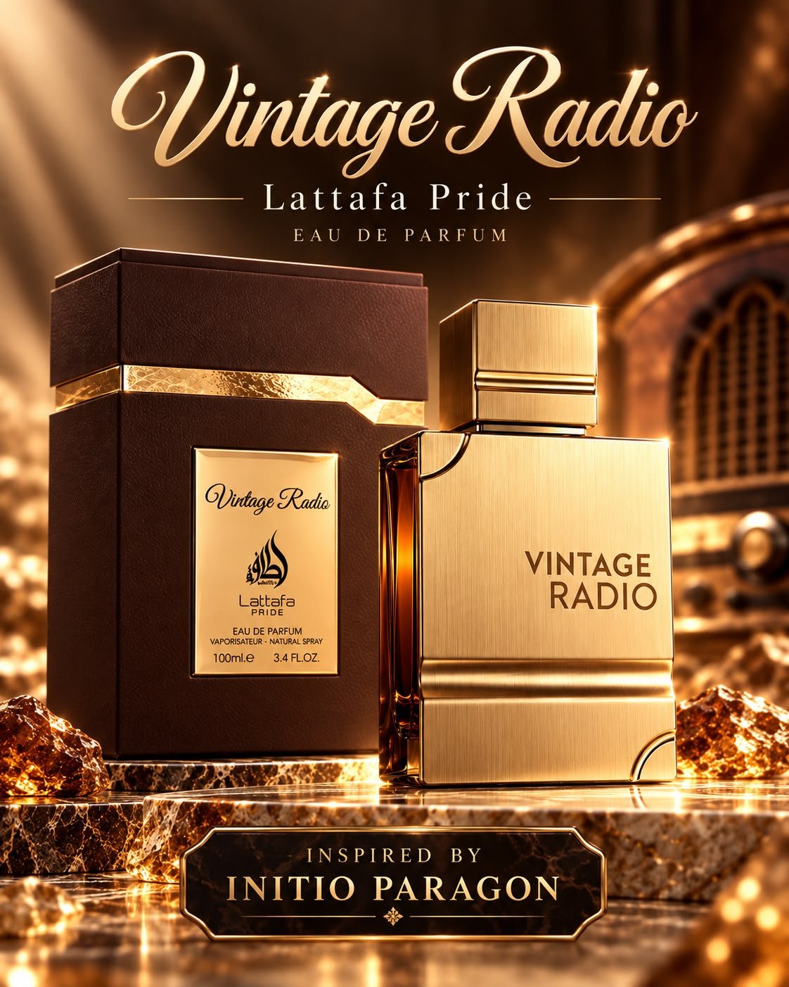 Lattafa Pride Vintage Radio EDP 100ml