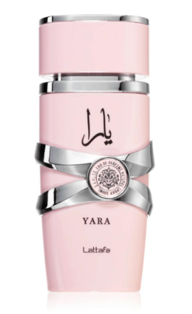 Lattafa Yara Eau de Parfum para Mujer, Dulce y Cremoso 100 ml