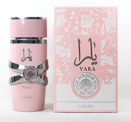 Lattafa Yara Eau de Parfum para Mujer, Dulce y Cremoso 100 ml