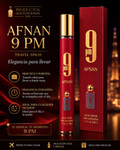 Afnan 9 PM Travel Spray EDP 35ml Mujer Rojo (Mayorista)