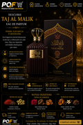 TAJ AL MALIK Eau de Parfum by Abyat – Perfume Árabe 100ml