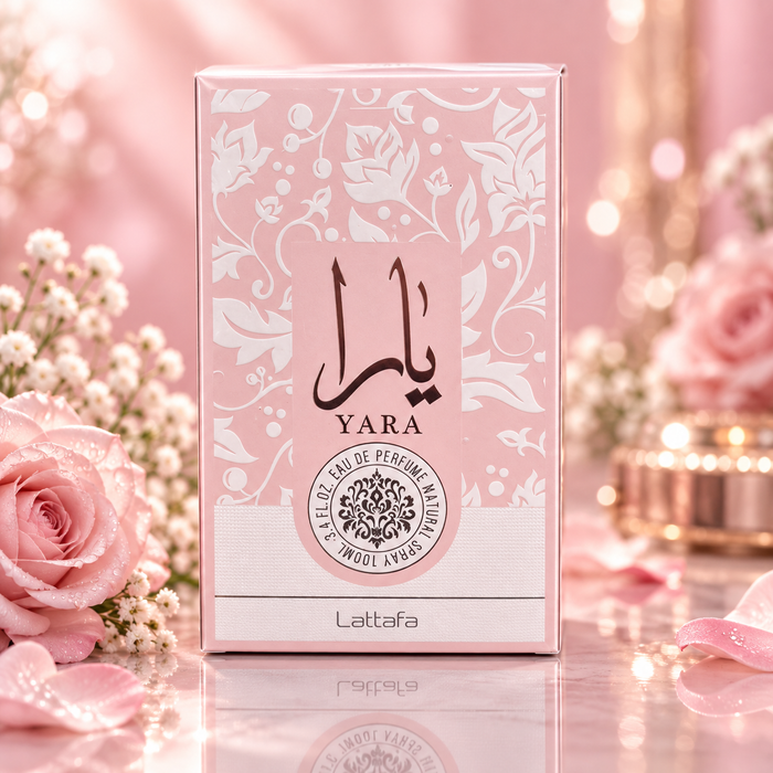 Lattafa Yara Eau de Parfum para Mujer, Dulce y Cremoso 100 ml