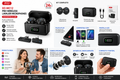 XO MC12 Pro Wireless Lavalier Microphones with LED Display – Compatible with iPhone and Android