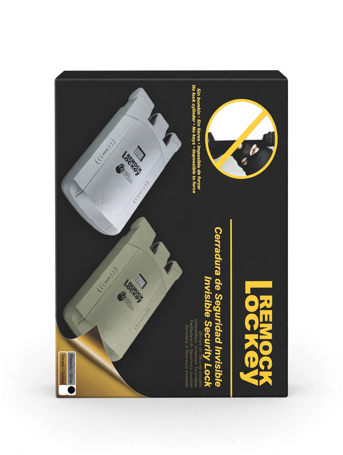 Cerradura de Seguridad Invisible Remock Lockey